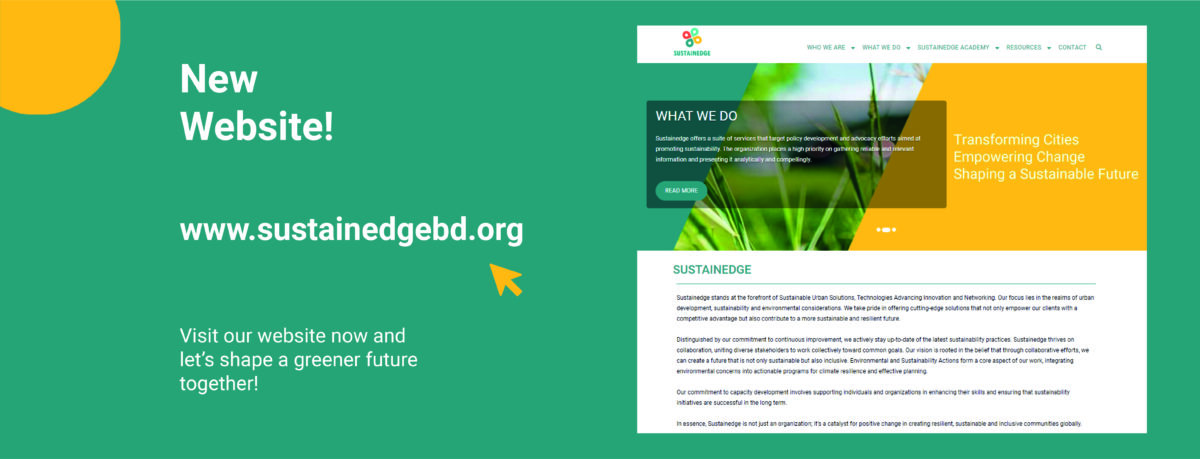 Exciting News: Sustainedge Unveils a New Online Presence!